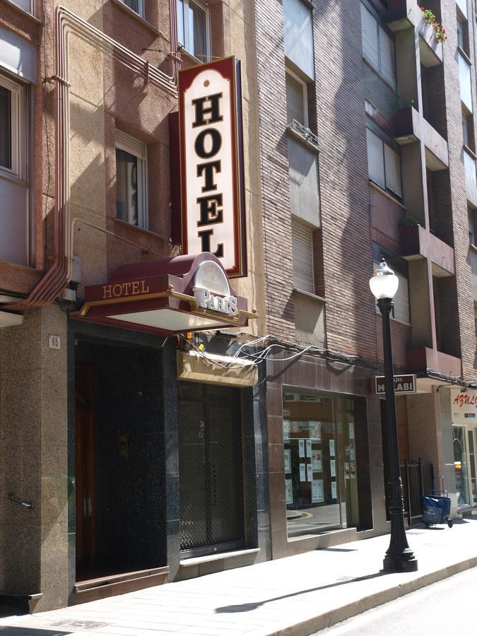 Hotel Paris Gijón Eksteriør billede
